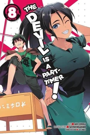Cover of Devil Is a Part-Timer!, Vol. 8 (manga)