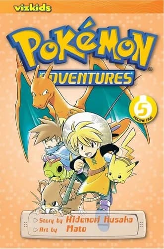 Cover of Pokémon Adventures, Volume 5