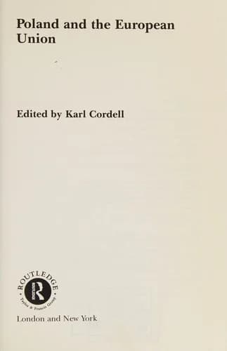 Cover of Poland and the European Union
