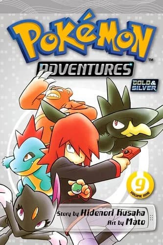 Cover of Pokémon Adventures, Volume 9