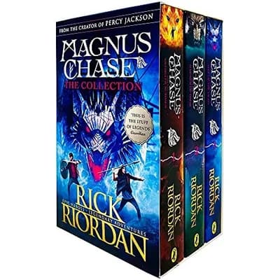 Magnus Chase And The Gods Of Asgard 3 Book Set Rick Riordan