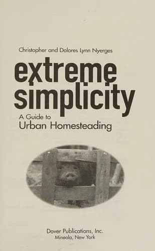 Cover of Extreme Simplicity