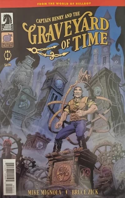 Cover of Captain Henry and the Graveyard of Time Hardcover