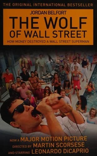 Cover of The Wolf Of Wall Street Jordan Belfort Memoir Book A Candid Tale Of Ambition Greed And Consequence