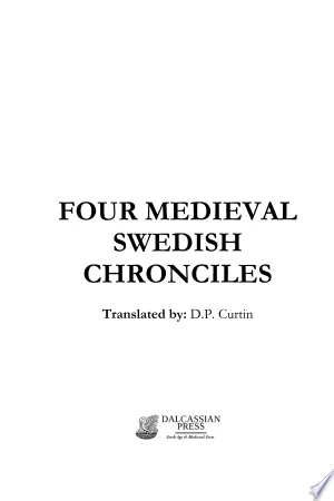 Cover of Four Medieval Swedish Chronicles