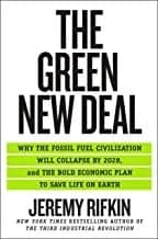 Cover of The Green New Deal by Jeremy Rifkin - Non Fiction - Hardback