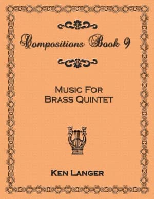 Cover of Compositions Book 9: Music for Brass Quintet