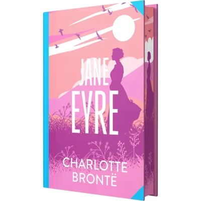 Cover of Jane Eyre Charlotte Bronte Classic Novel Hardcover Book