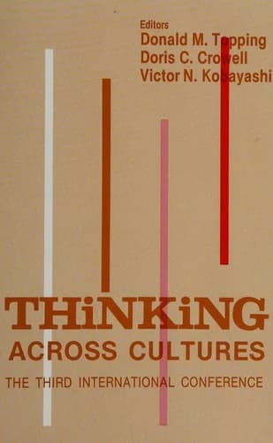 Cover of Thinking Across Cultures