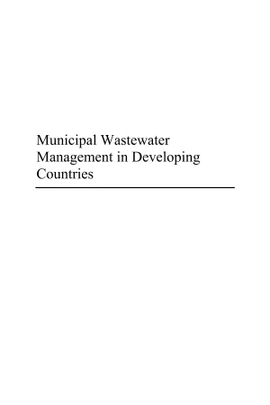 Cover of Municipal Wastewater Management in Developing Countries