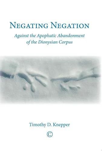 Cover of Negating Negation