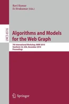 Cover of Algorithms and Models for the Web-Graph