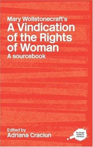 Cover of Mary Wollstonecraft's A Vindication of the Rights of Woman