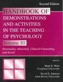 Cover of Handbook of Demonstrations and Activities in the Teaching of Psychology