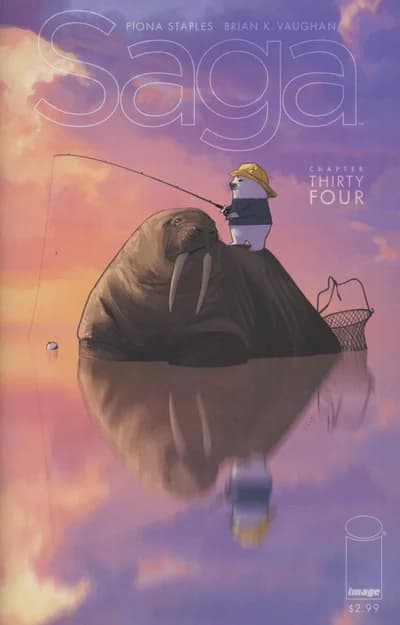 Cover of Saga #34 — Chapter Thirty-Four