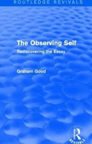 Cover of The Observing Self (Routledge Revivals)