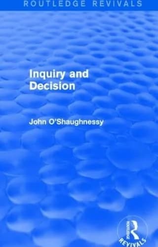Cover of Inquiry and Decision (Routledge Revivals)