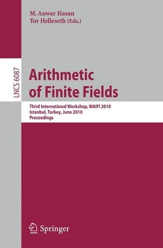 Cover of Arithmetic of Finite Fields