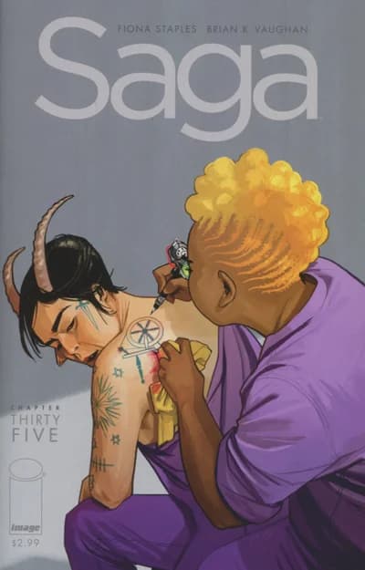 Cover of Saga #35 — Chapter Thirty-Five