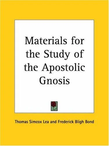 Cover of Materials for the Study of the Apostolic Gnosis