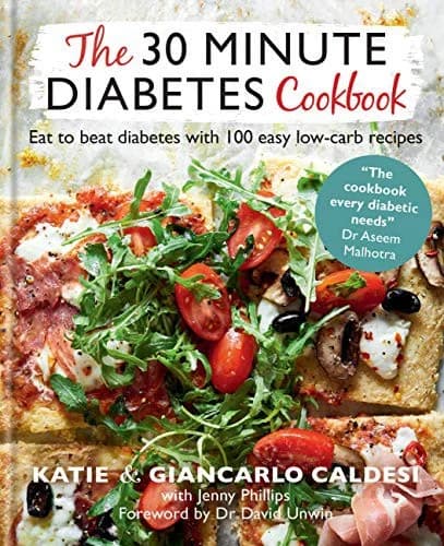 Cover of The 30 Minute Diabetes Cookbook Low Carb Recipes Book