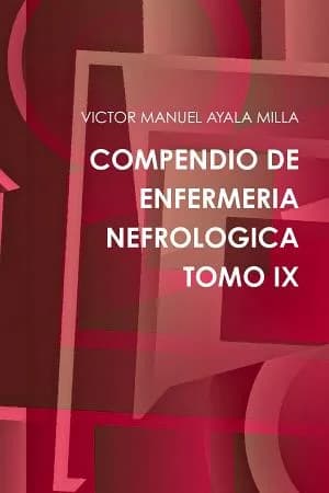 Cover of Compendio De Enfermeria Nefrologica Tomo IX