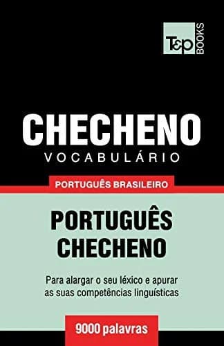 Cover of Vocabulario Portugues Brasileiro-Checheno - 9000 palavras