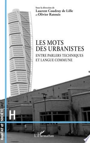 Cover of Les mots des urbanistes