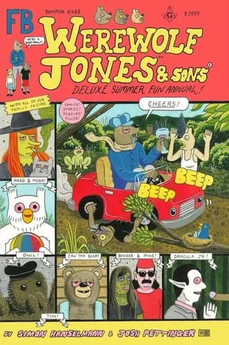 Cover of Werewolf Jones & Sons Deluxe Summer Fun Annual
