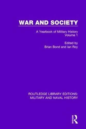 Cover of War and Society Volume 1