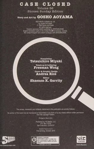 Cover of Case closed