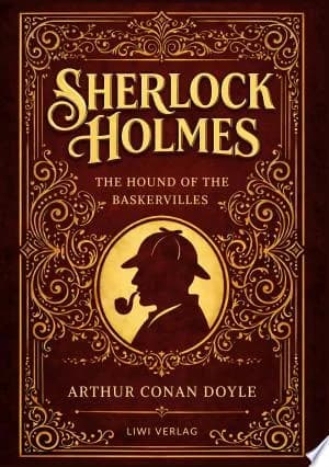 Cover of Sherlock Holmes The Hound of the Baskervilles English Edition The Most Famous Sherlock Holmes Novel in the Original English Text