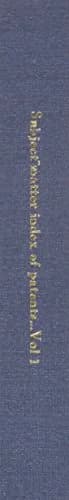 Cover of Subject-matter index of patents for inventions issued by the United States Patent office from 1790 to 1873, inclusive...Vol 2