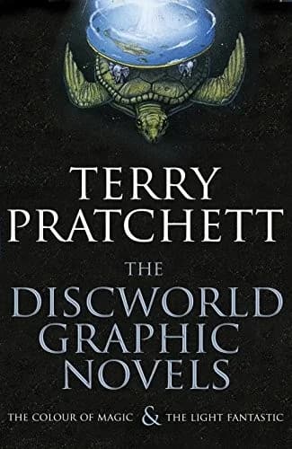 Cover of The Discworld Graphic Novels: The Colour of Magic and The Light Fantastic: a stunning gift edition of the first two Discworld no