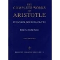 Cover of The Complete Works of Aristotle, Volume Two