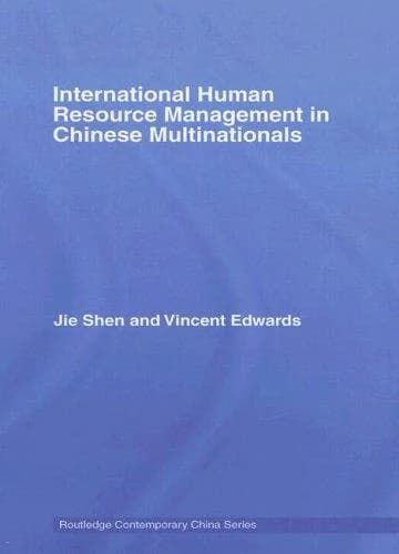 Cover of International Human Resource Management in Chinese Multinationals