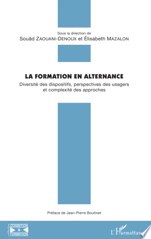 Cover of La formation en alternance