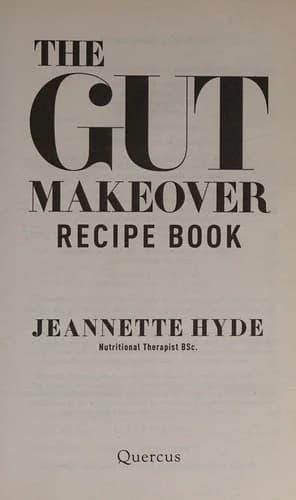 Cover of The Gut Makeover Recipe Book By Jeannette Hyde (Gluten-free Diet)