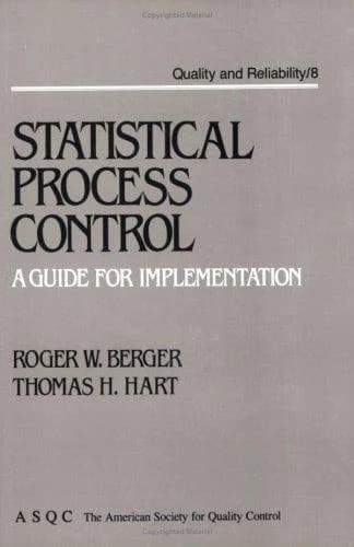 Cover of Statistical Process Control