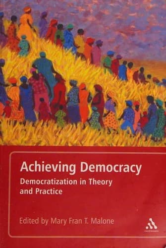 Cover of Achieving Democracy