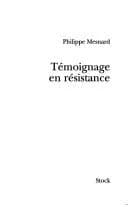 Cover of Taemoignage En Raesistance