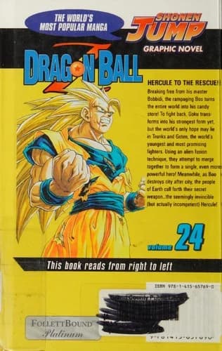 Cover of Dragon Ball Z.