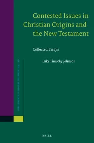 Cover of Contested Issues in Christian Origins and the New Testament
