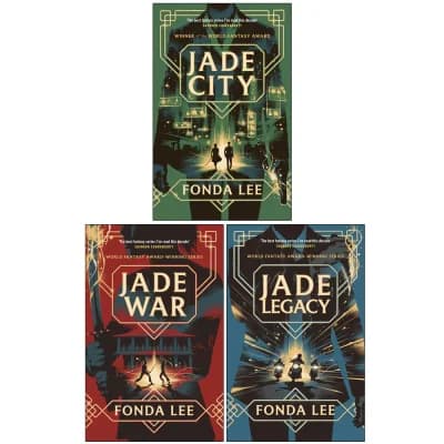 Cover of The Green Bone Saga by Fonda Lee 3 Books Collection Set - Fiction - Paperback