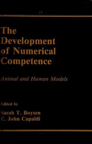 Cover of The Development of Numerical Competence