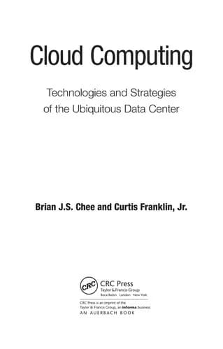 Cover of Cloud Computing