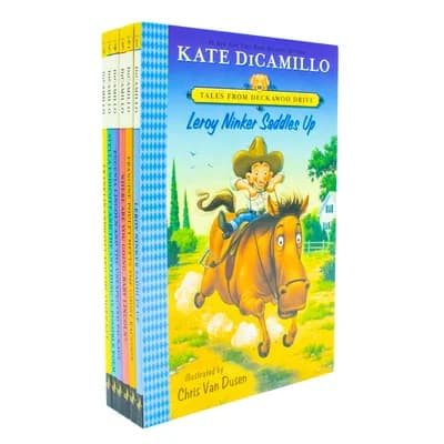 Cover of Tales from Deckawoo Drive Volume 1-6 Books Collection Set By Kate DiCamillo and Illustrated By Chris Van Dusen