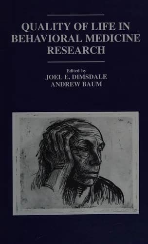 Cover of Quality of Life in Behavioral Medicine Research