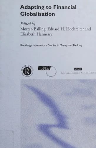 Cover of Adapting to Financial Globalisation