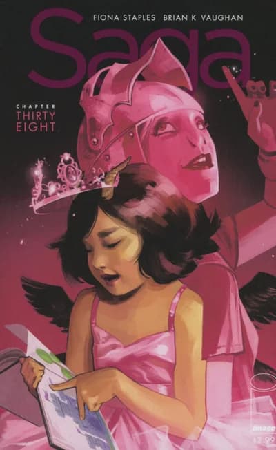 Cover of Saga #38 — The War For Phang Part Two
